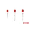 Szilikonozott vérvételi vákuumcső, 4ml, 13x75mm, PET cső, piros kupak, 100db