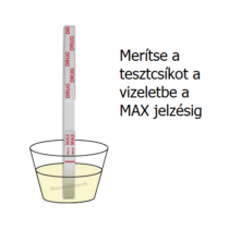 Metadon (MTD) tesztcsík vizelet mintából