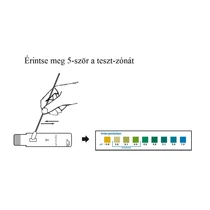 Hüvelyi pH tesztpanel + mintavevő