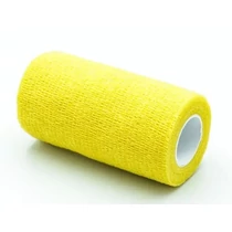 Öntapadós rugalmas pólya, 10 cm x 4,5 m, sárga Öntapadós rugalmas pólya, 10 cm x 4,5 m, sárga