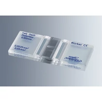 Bürker-kamra, lefogó nélkül, fémezett, MARIENFELD Bürker-kamra, lefogó nélkül, fémezett, MARIENFELD