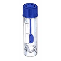 Széklet mintavevő, 30 ml, álló, csavaros, kanalas kupakkal, címkés Széklet mintavevő, 30 ml, álló, csavaros, kanalas kupakkal, címkés