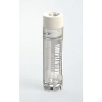CRYOcső, 2,0ml, O-ring, álló, belső menetes kupak, osztott, steril, bar+2Dk