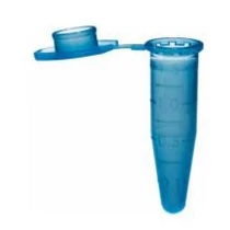 Eppendorf mikrocső, 1.5 ml, lapos tetővel, kék polipropilén Eppendorf mikrocső, 1.5 ml, lapos tetővel, kék polipropilén