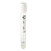 Gél + K2EDTA 5 ml, 13 x 100 mm, PET cső, fehér kupakkal Gél + K2EDTA 5 ml, 13 x 100 mm, PET cső, fehér kupakkal