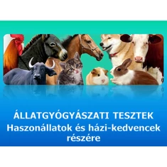 Tesztek háziállatok részére