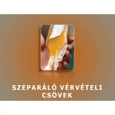Szeparáló vérvételi csövek