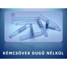 Kémcsövek dugó vagy kupak nélkül