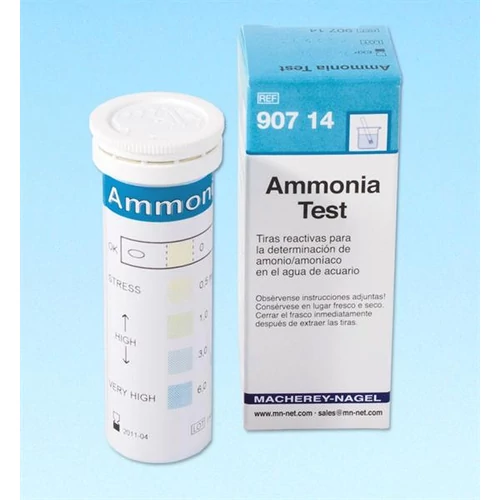 Ammónia teszt, 0 - 0,5 - 1 - 3 - 6 mg/l NH4+