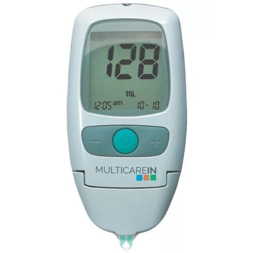 MultiCare IN készülék 3in1, vércukormérő tesztcsíkkal