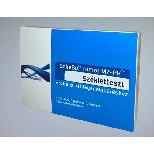 Enzimes béldaganatszűrő székletteszt ScheBo®• Tumor M2-PK