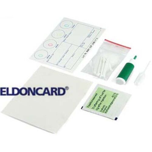 Vércsoport meghatározó kártya, Eldon HomeKit, önellenőrzésre