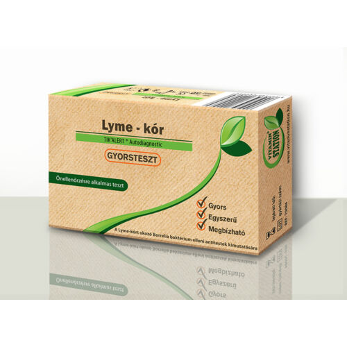 Lyme-kór tesztlap, vérbôl, önellenőrzésre