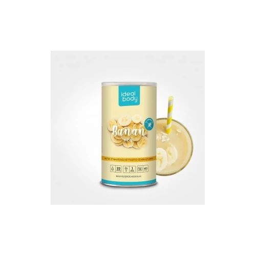 IdealBody fehérje turmixpor 525g, banán