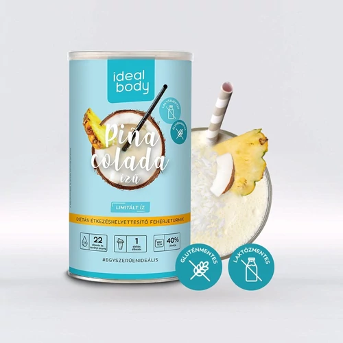 IdealBody fehérje turmixpor 525g, PIÑA COLADA