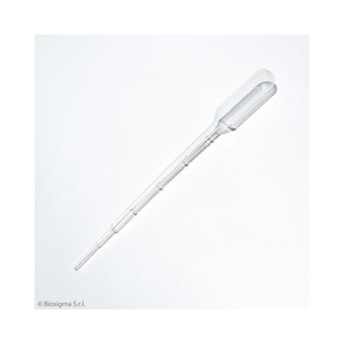 Pasteur pipetta, 1ml,osztott, PE, 500db