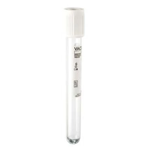 Adalék mentes vérvételi vákuumcső, 6 ml, 13 x 100 mm