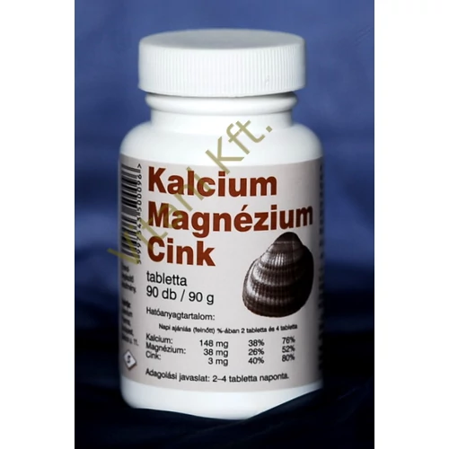 Kalcium-Magnézium-Cink+D3 vitamin tabletta