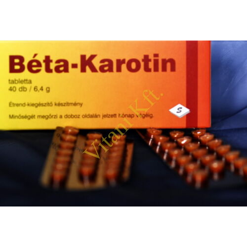 Béta-Karotin 10mg tabletta,